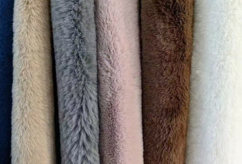 1100mg*165cm Malaking rabbit fur plush fabric