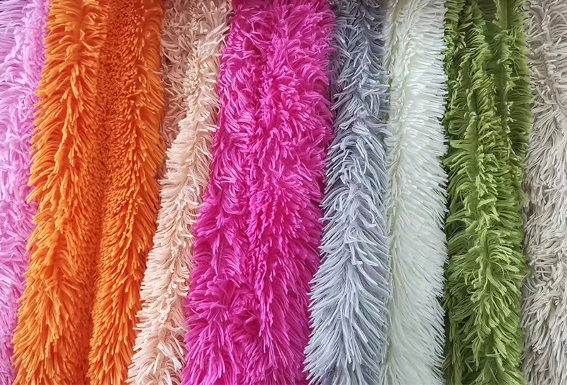 290gsm*165cm Easy-care 30mm haipai velvet na angkop para sa damit/laruan/mga pugad ng alagang hayop/kumot na pampalamuti na tela