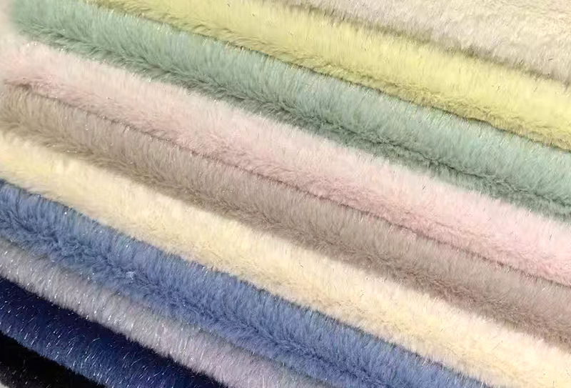 550mg*160cm Silver rabbit fur tela