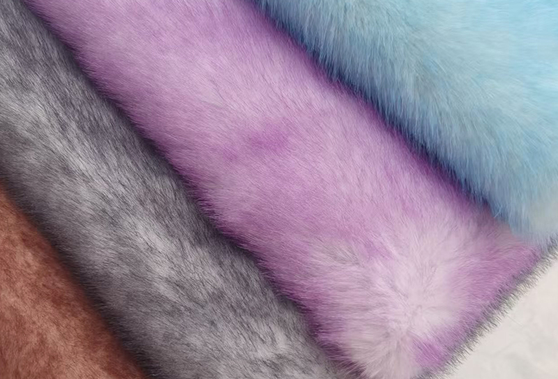 700g Makapal na 165cm rainbow mink imitation fox fur fabric na angkop para sa mga coat/manika/home blanket 700g Makapal na 165cm rainbow mink imitation fox fur fabric na angkop para sa mga coat/manika/home blanket