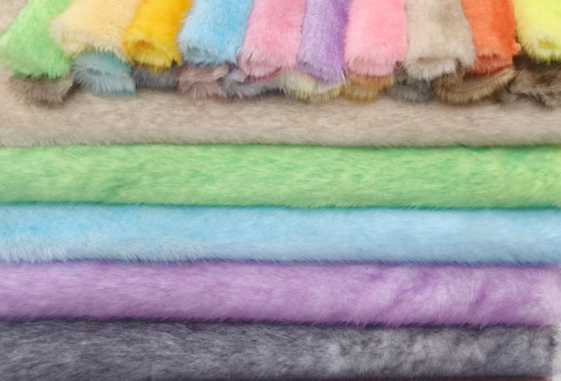 700g Makapal na 165cm rainbow mink imitation fox fur fabric na angkop para sa mga coat/manika/home blanket 700g Makapal na 165cm rainbow mink imitation fox fur fabric na angkop para sa mga coat/manika/home blanket