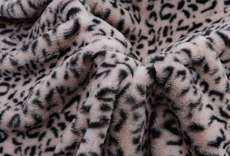 500mg*160cm Leopard loop rabbit fur print plush fabric 500mg*160cm Leopard loop rabbit fur print plush fabric