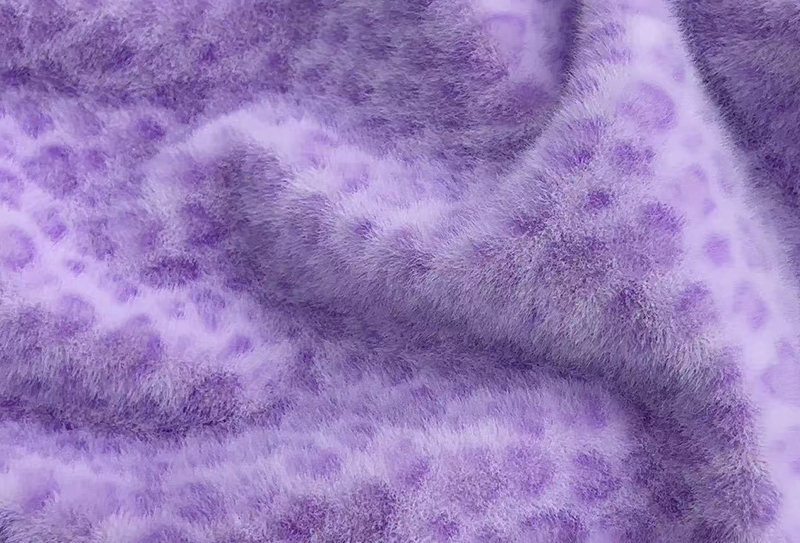 160mm lapad European mink print leopard print faux mink fabric 160mm lapad European mink print leopard print faux mink fabric