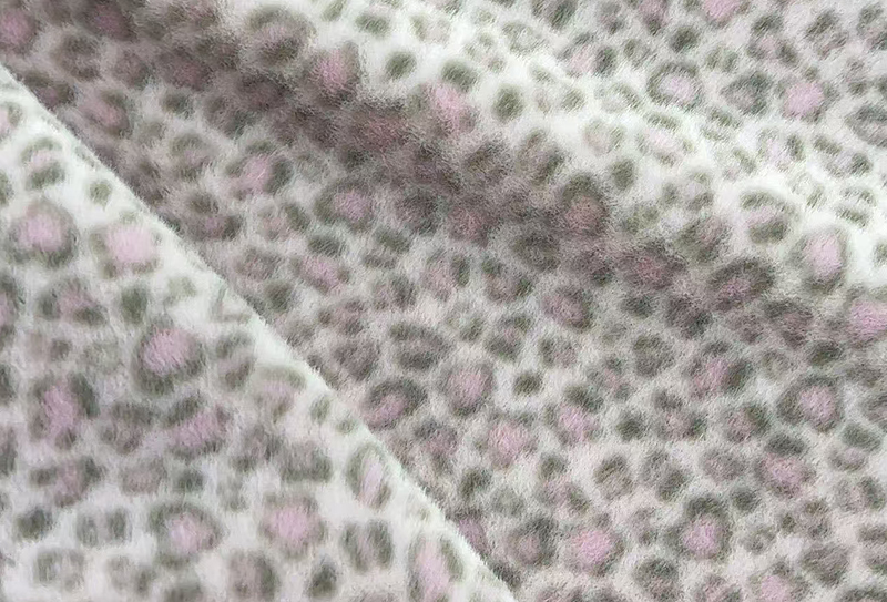 160mm lapad European mink print leopard print faux mink fabric 160mm lapad European mink print leopard print faux mink fabric