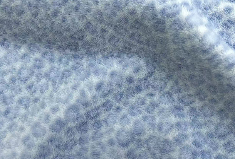 160mm lapad European mink print leopard print faux mink fabric 160mm lapad European mink print leopard print faux mink fabric
