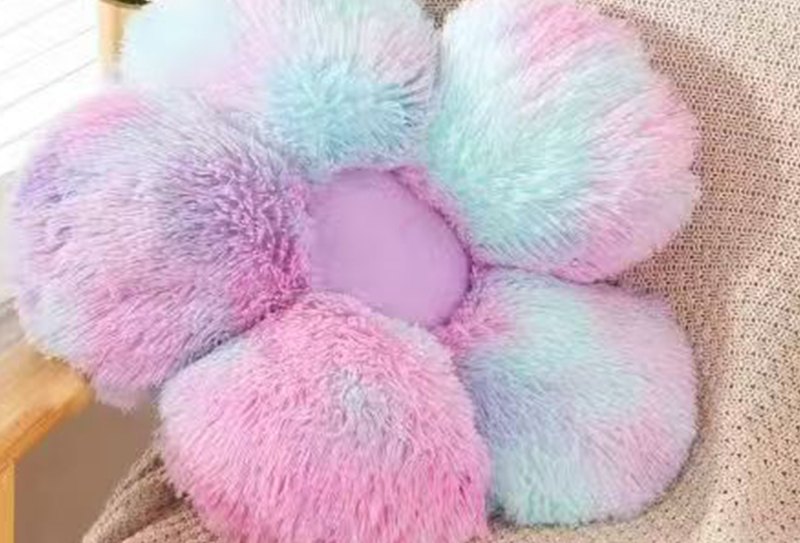 500GSM European mink print na kulay rainbow na faux mink na tela 500GSM European mink print na kulay rainbow na faux mink na tela